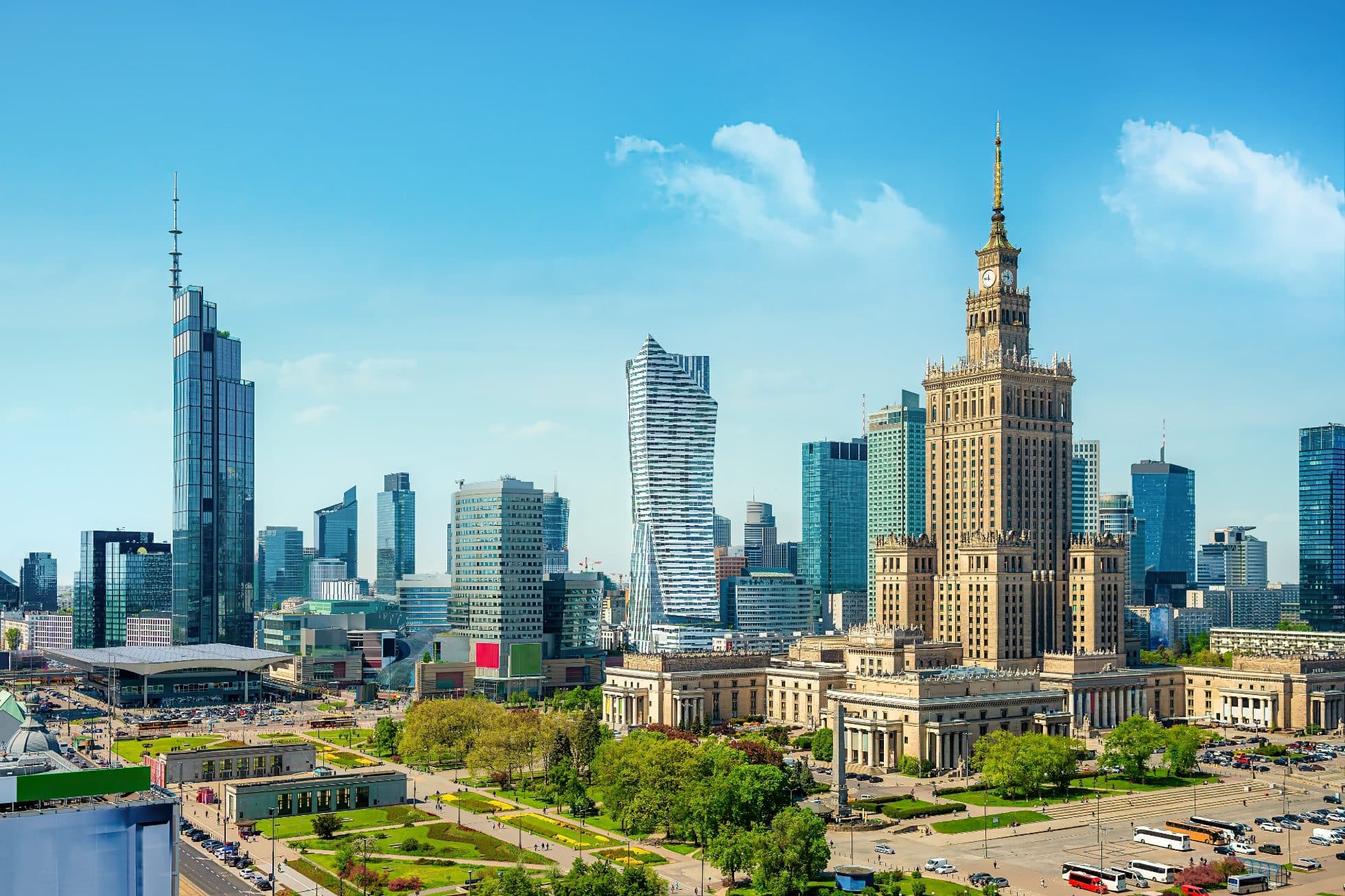 Warsaw skyline